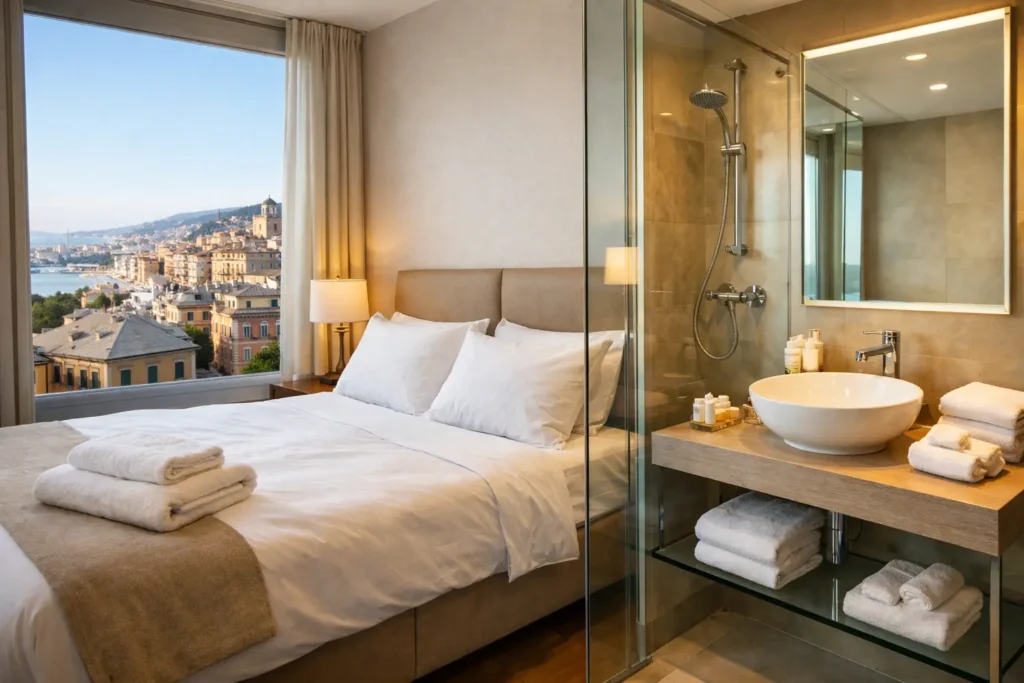 Camere con bagno privato Genova: cosa scegliere