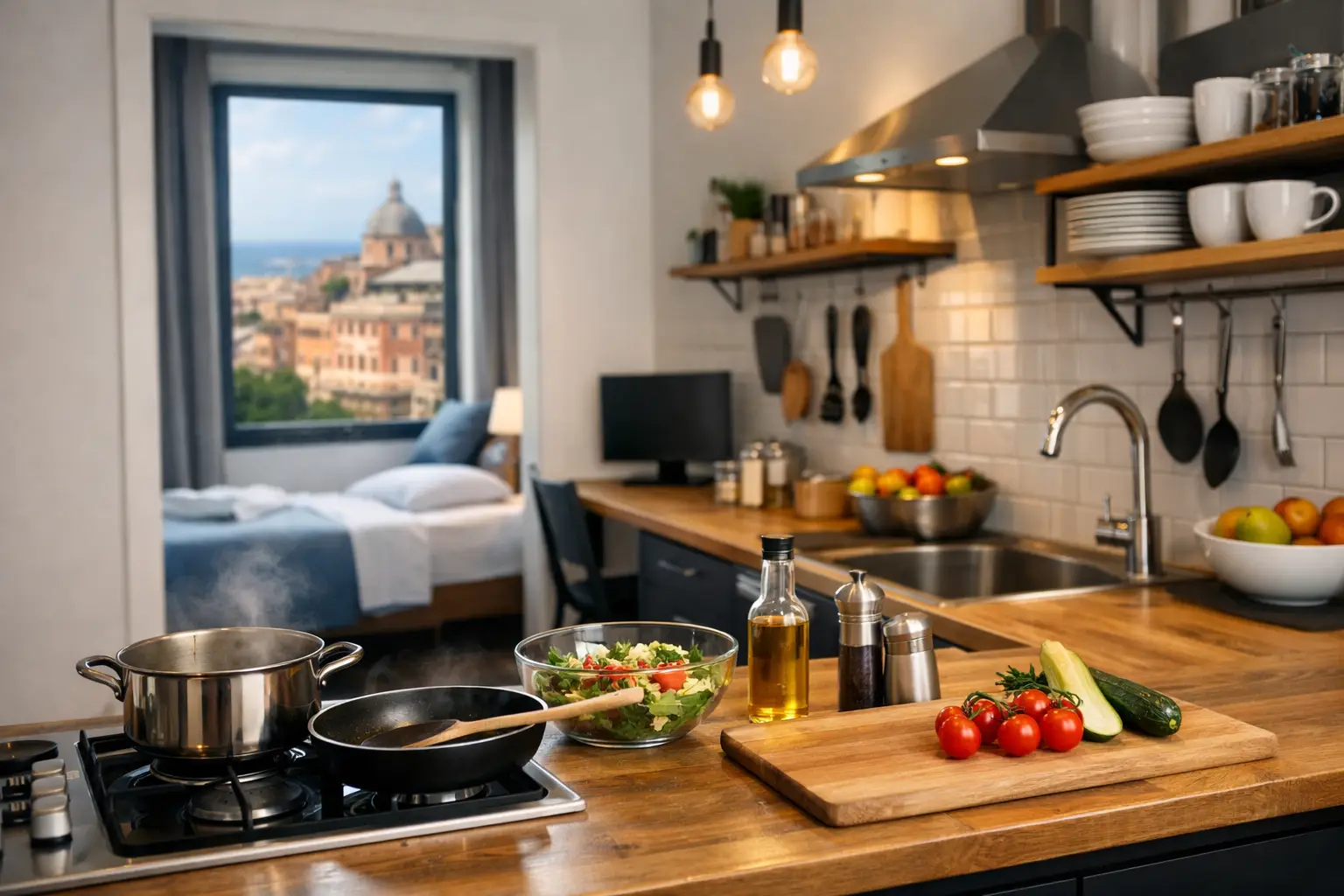 Camere con cucina condivisa a Genova