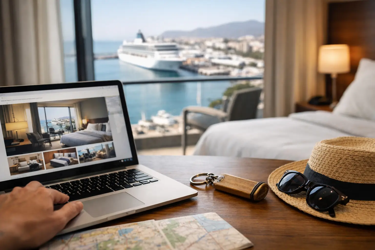 Come prenotare una camera vicino al porto