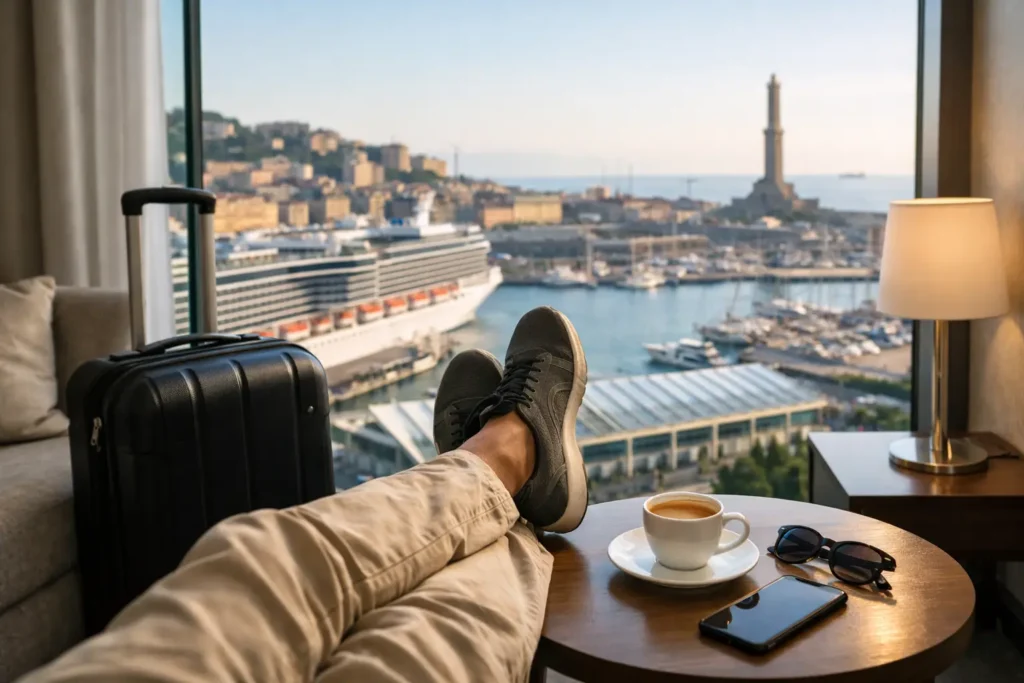 Sosta pre imbarco comoda a Genova: dove stare