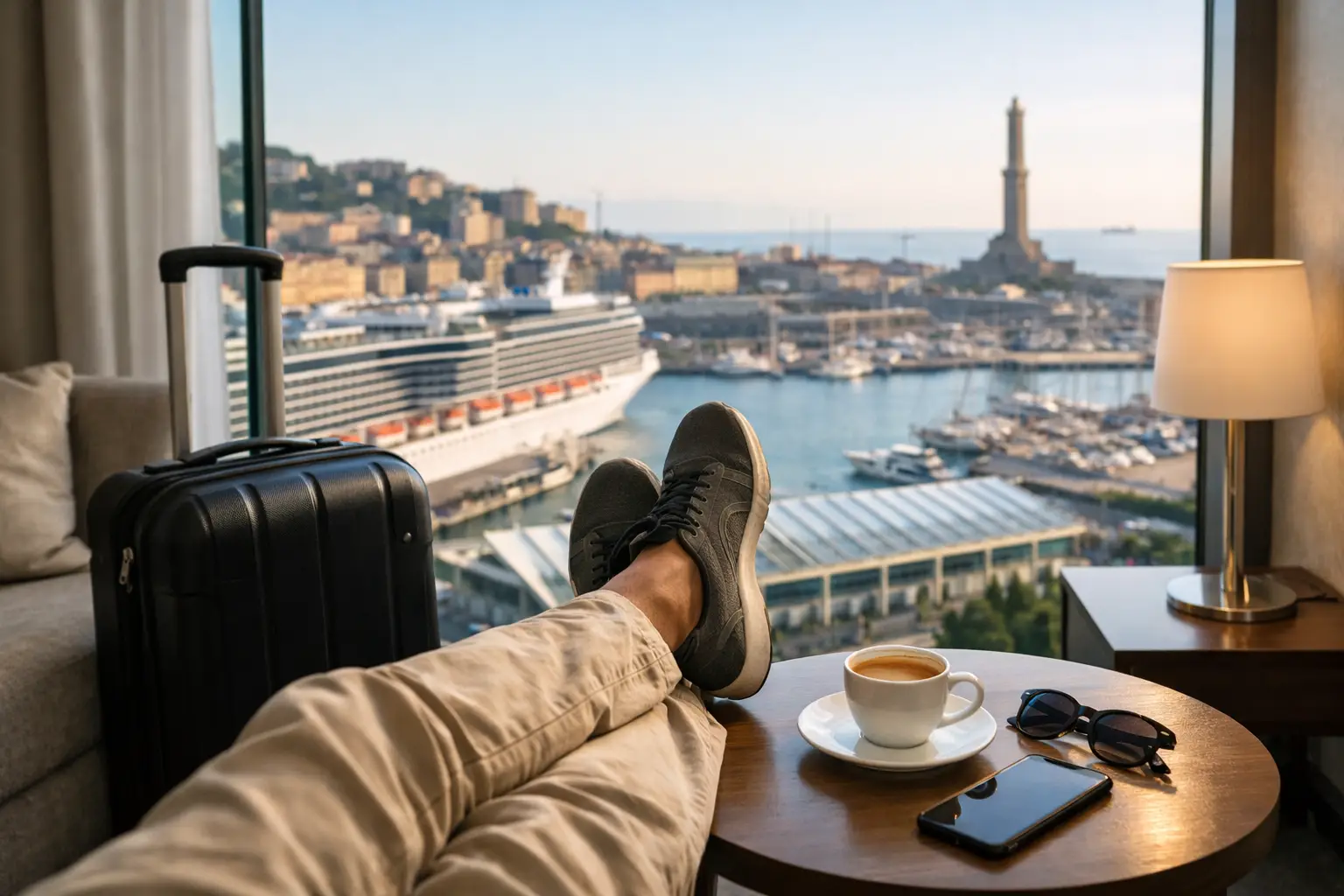 Sosta pre imbarco comoda a Genova: dove stare