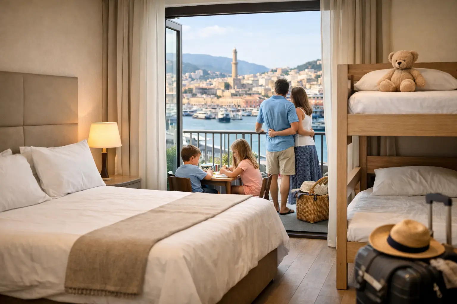 Camere familiari Genova per soggiorni senza corse