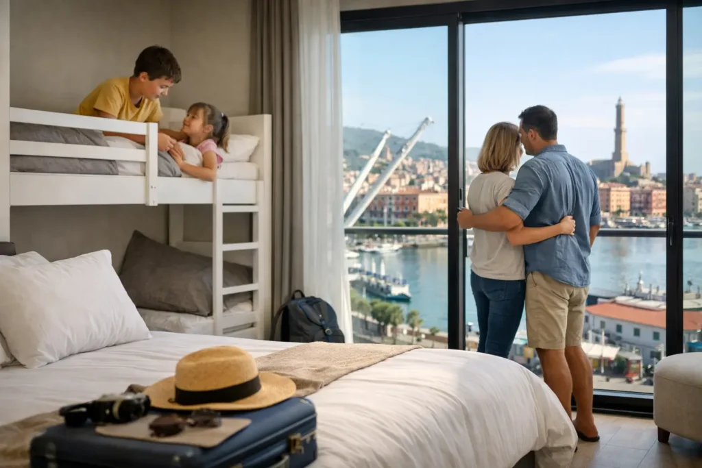 Come scegliere una camera per famiglie a Genova