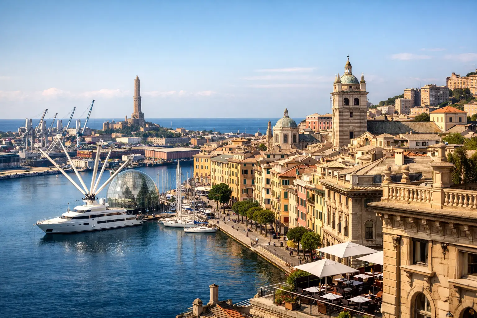 Guida al soggiorno tra porto e centro a Genova